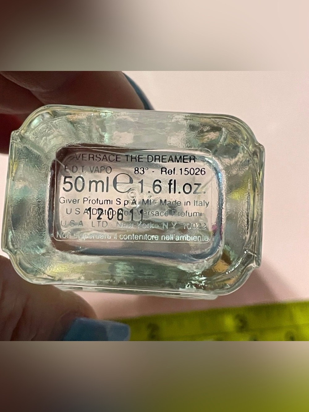 Versace The Dreamer 1.6 FL OZ Empty Bottle #0085 - Picture 3 of 9